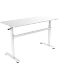 Mesa Elevable Ajustable en Altura con Tablero Amplio para Oficina Escuela y Hogar