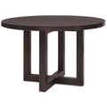 Mesa lateral Cavette, imitacion marmol Emperador oscuro